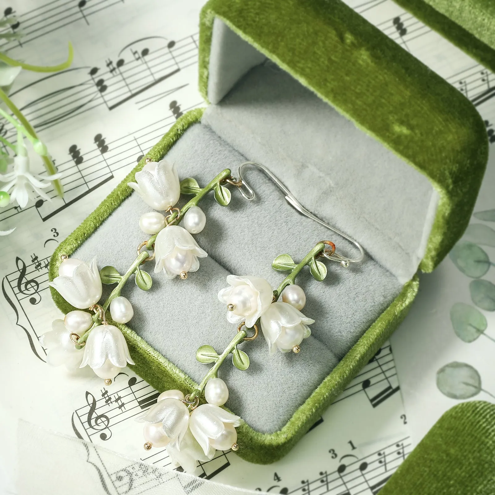 Lily Of The Valley Earrings