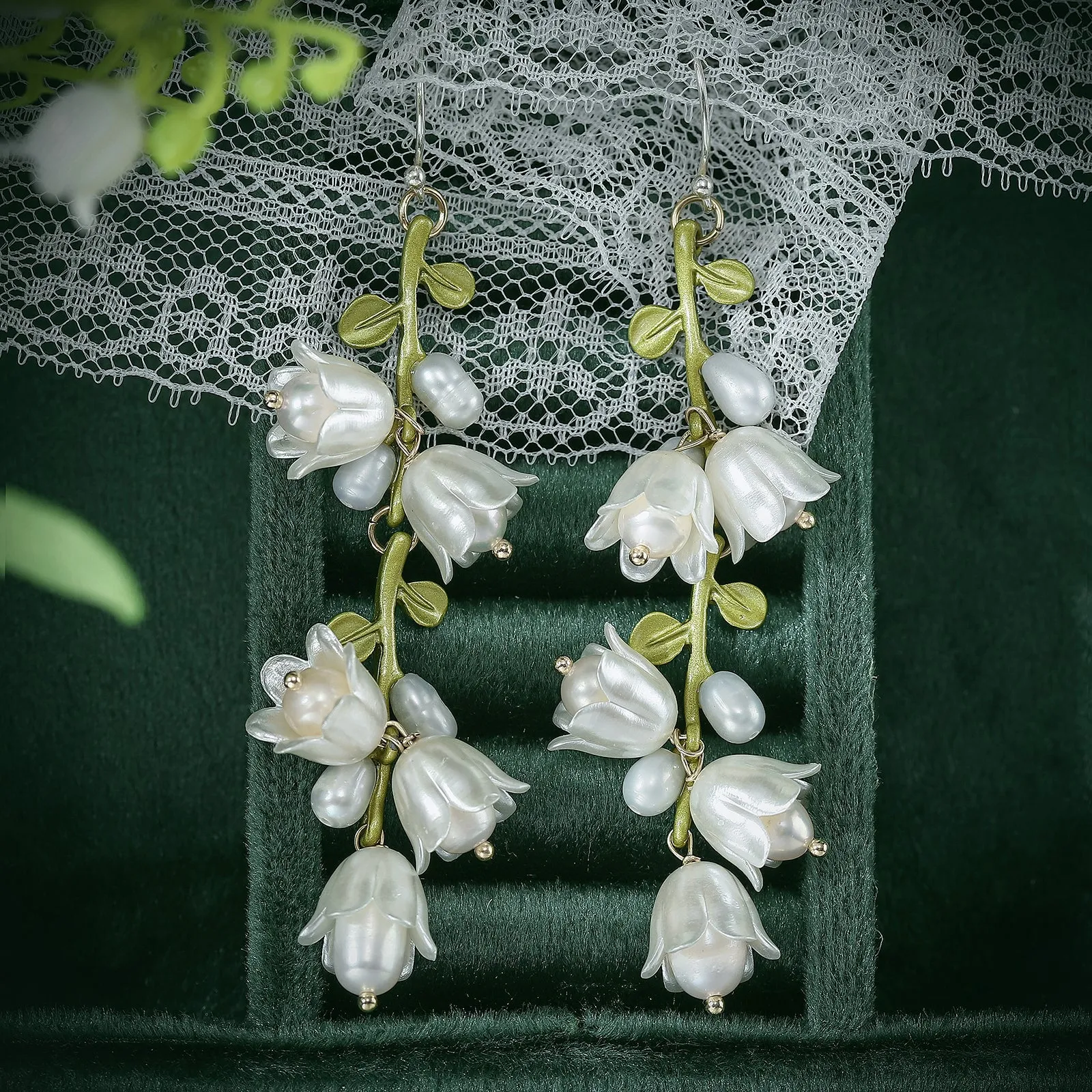 Lily Of The Valley Earrings