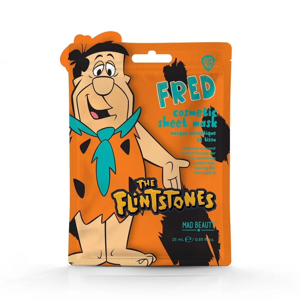 Mad Beauty Warner Brothers Flintstones Cosmetic Sheet Mask as seen on Karen Hauer