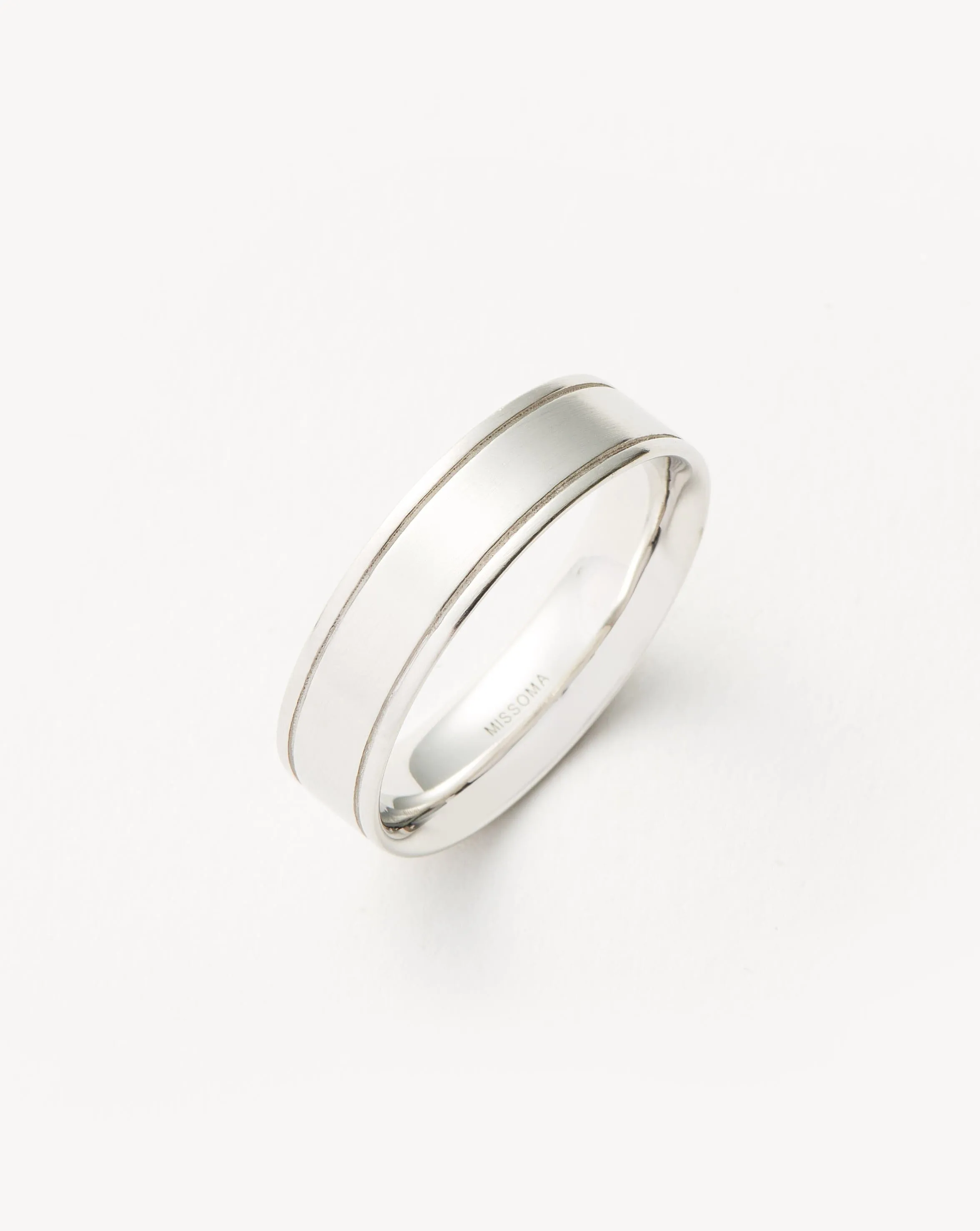 Mens Classic Ring | Sterling Silver