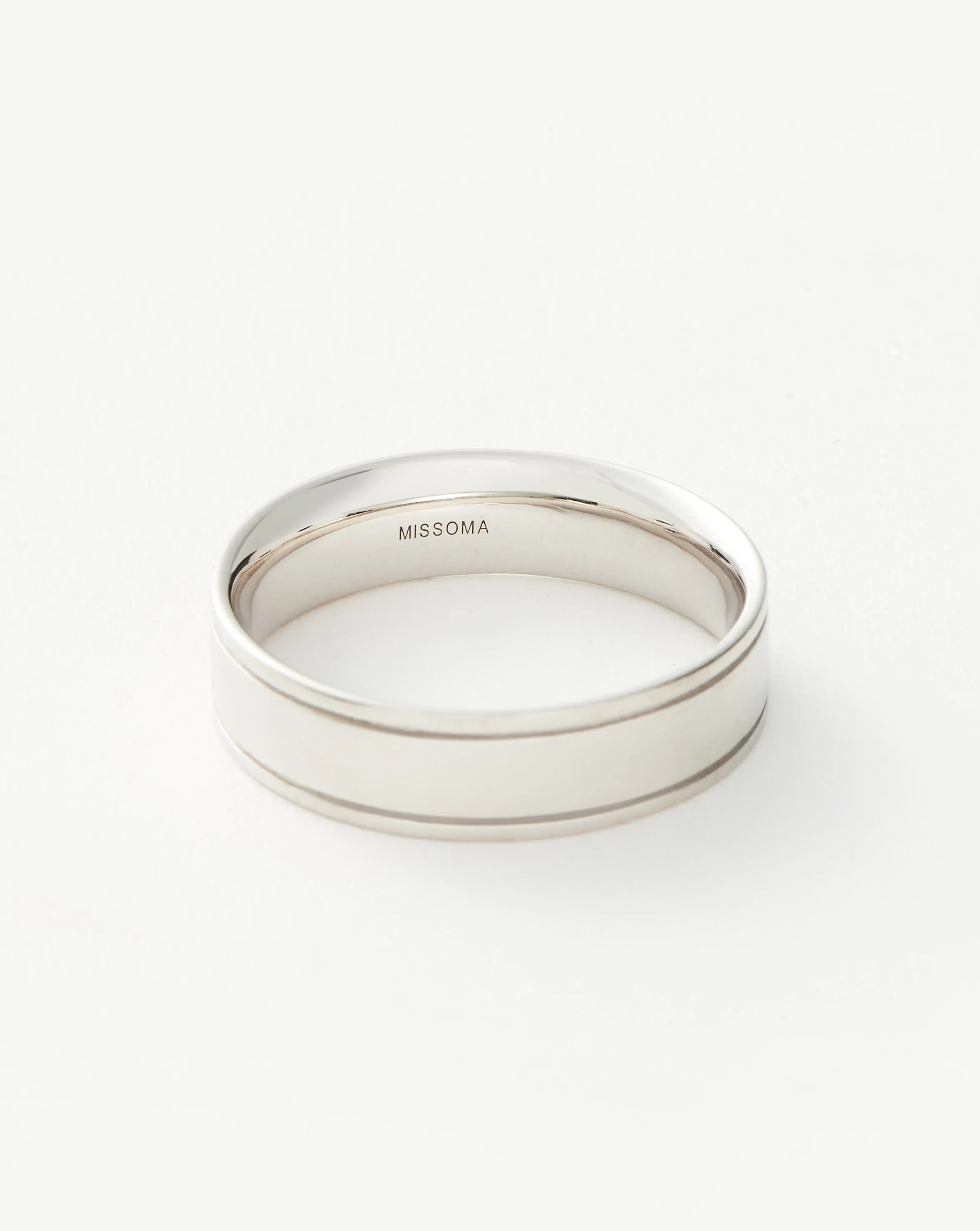 Mens Classic Ring | Sterling Silver