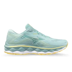 Mizuno Women's Wave Sky 7 - Eggshell Blue/White