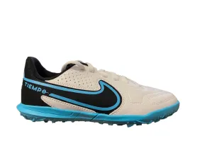 Nike Legend 9 Club TF DA1334-146 soccer shoe white-baltic blue-pink blast-black