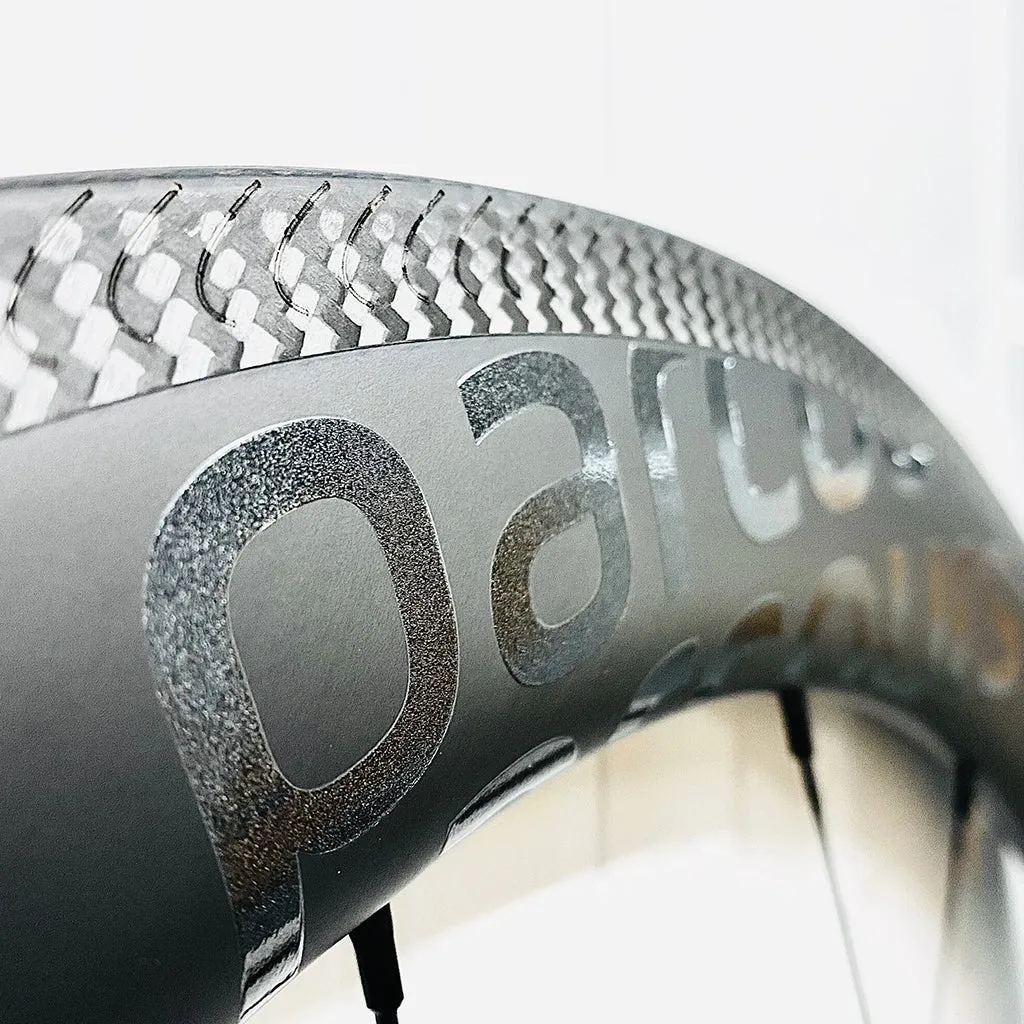 Parcours Passista Carbon Wheelset-56 Rim (Custom Graphic)