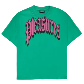 Pleasures Twitch Heavy Weight SS Tee - Green