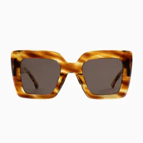 Polarized Amour / Butterscotch Tort / Brown Lens