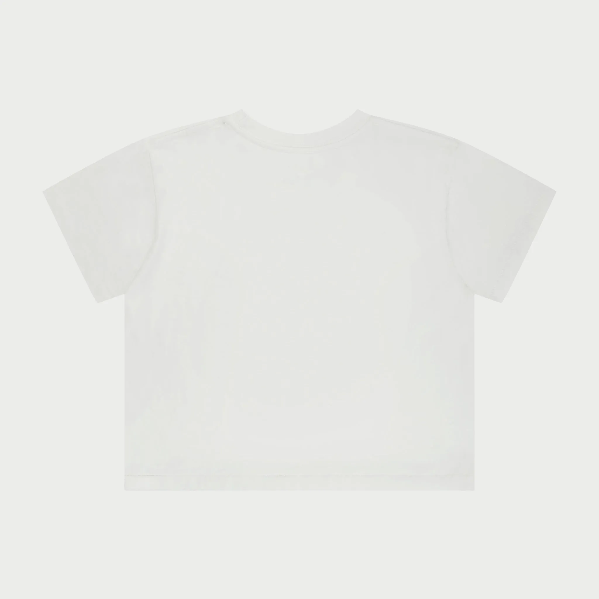 Ride It, Rev It Boxy Baby Tee (White)