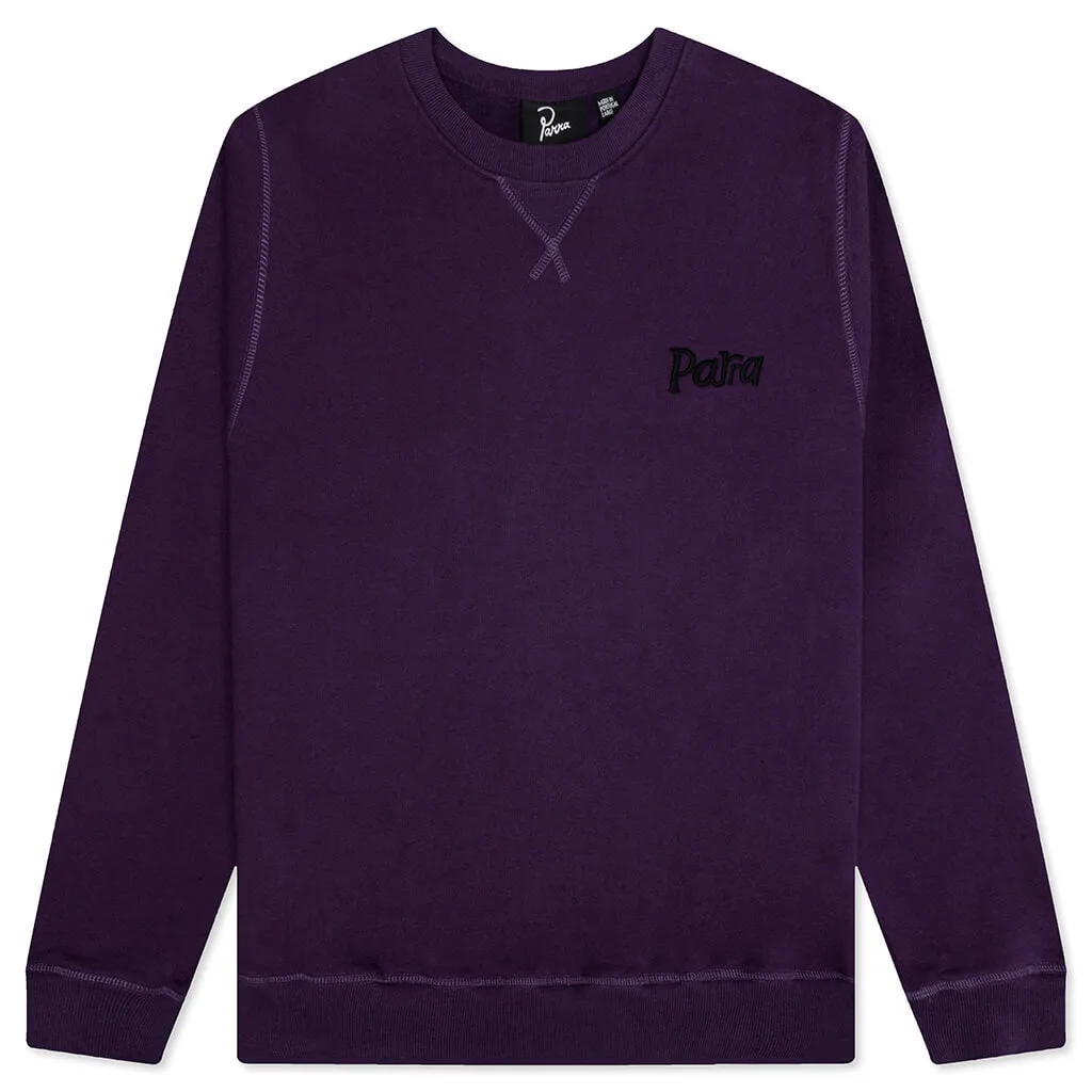 Rushed Sugar Crewneck Sweatshirt - Purple