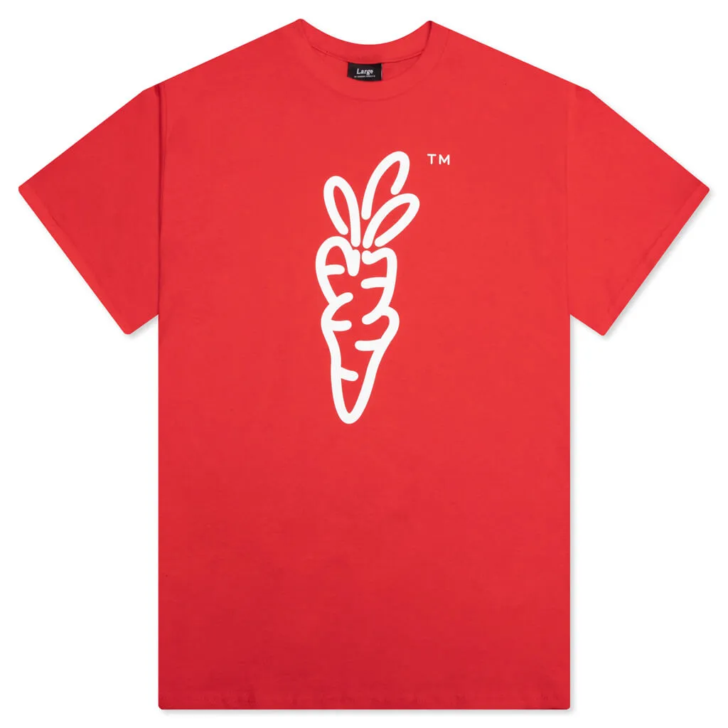 Signature Carrots Tee - Red