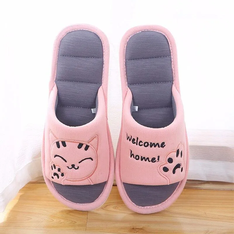 Soft Home Flat Warm Comfort Slippers