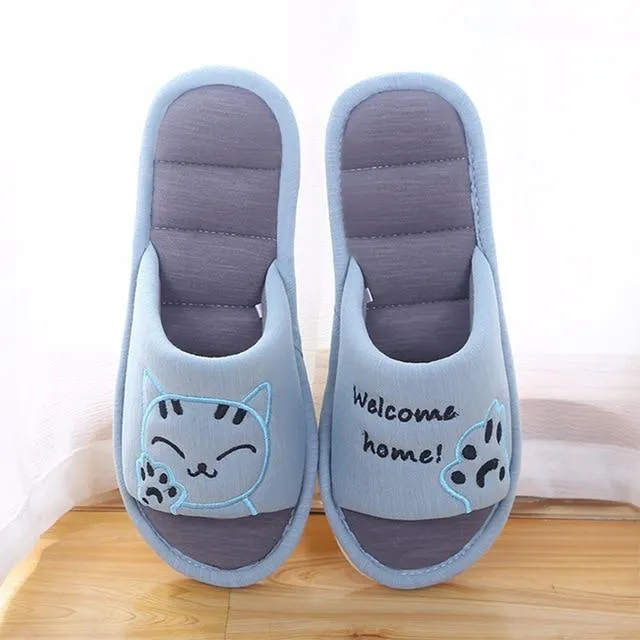 Soft Home Flat Warm Comfort Slippers