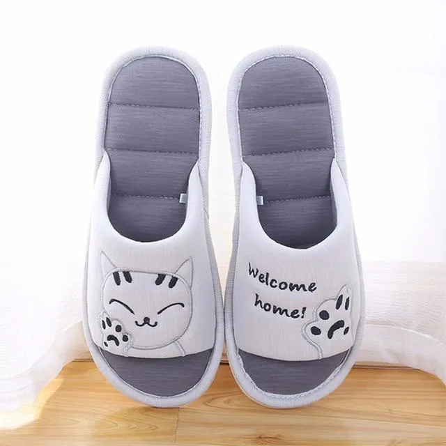 Soft Home Flat Warm Comfort Slippers