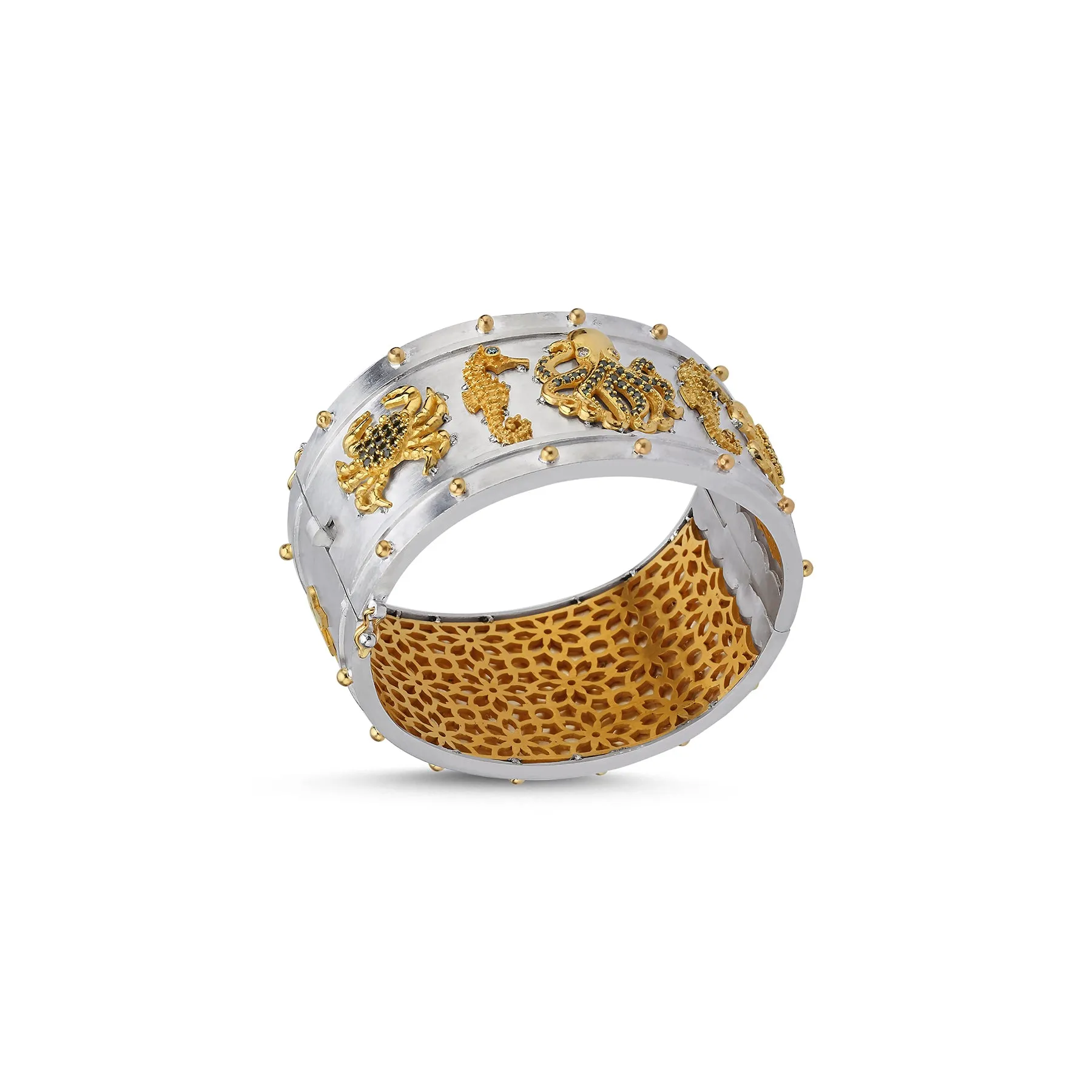 SOUVENIR COASTAL WIDE BANGLE BRACELET