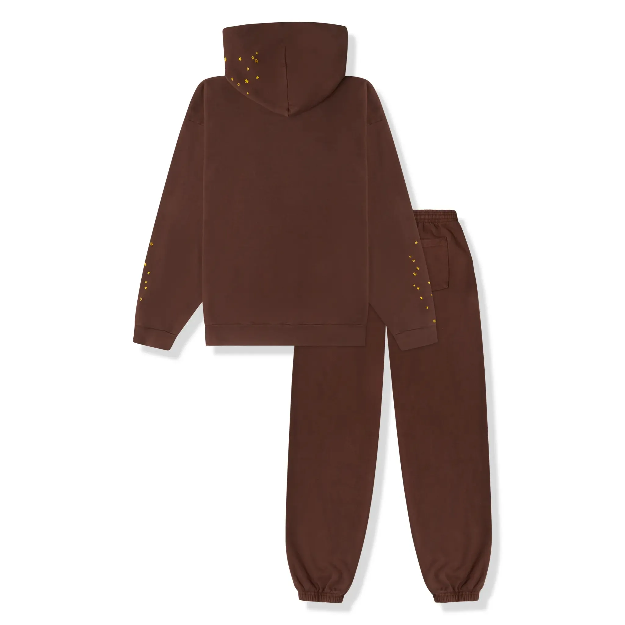 Sp5der Classic Web Brown Tracksuit