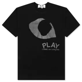 Split Eye S/S Tee - Black