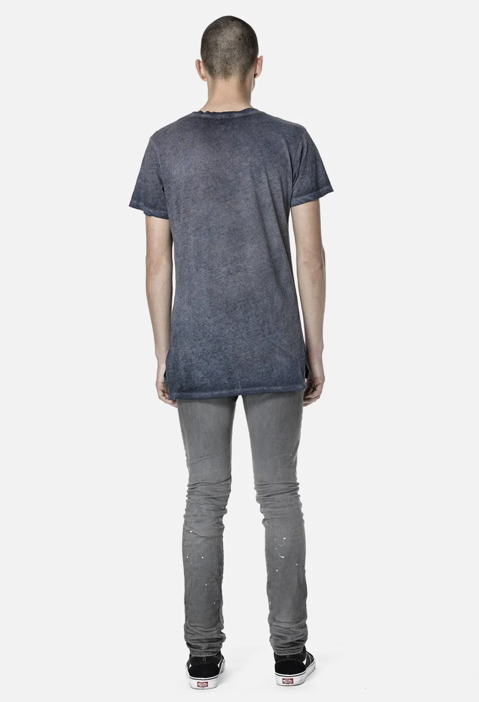 Sprayed Mercer Tee / Navy