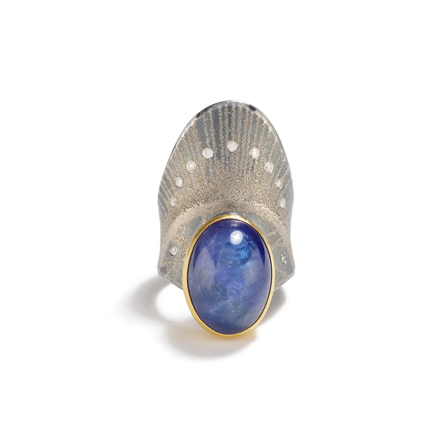 Tanzanite Dome Ring