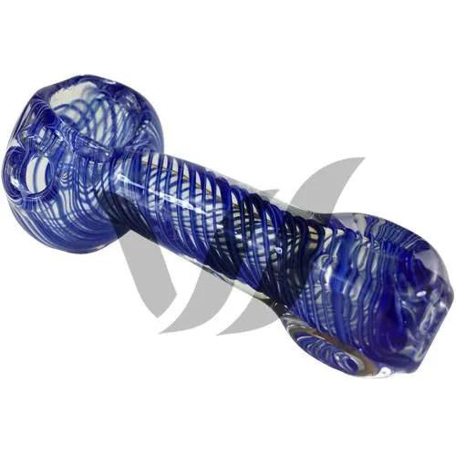 Twisty Glass Spoon Pipes