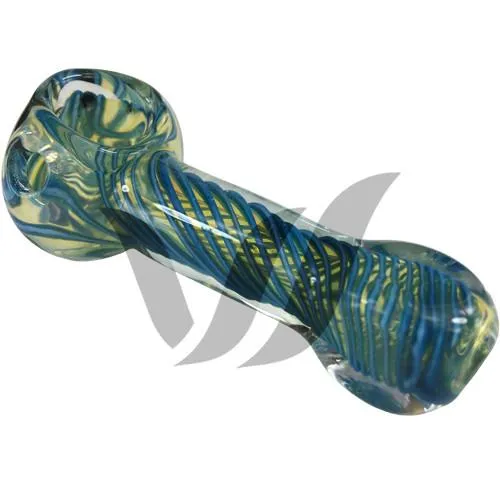 Twisty Glass Spoon Pipes