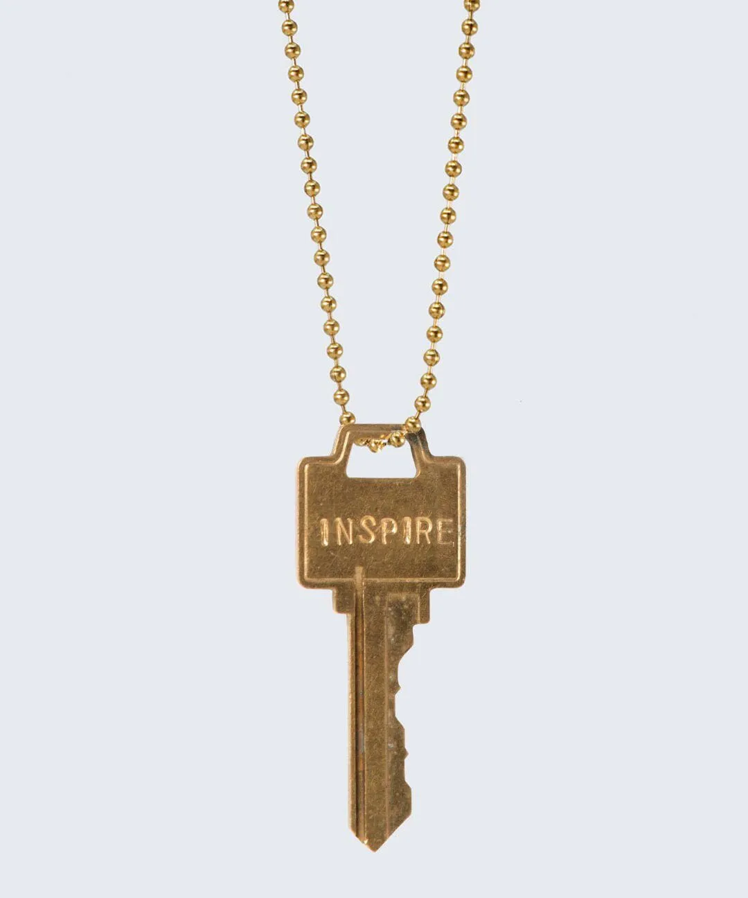 Vintage Classic Ball Chain Key Necklace