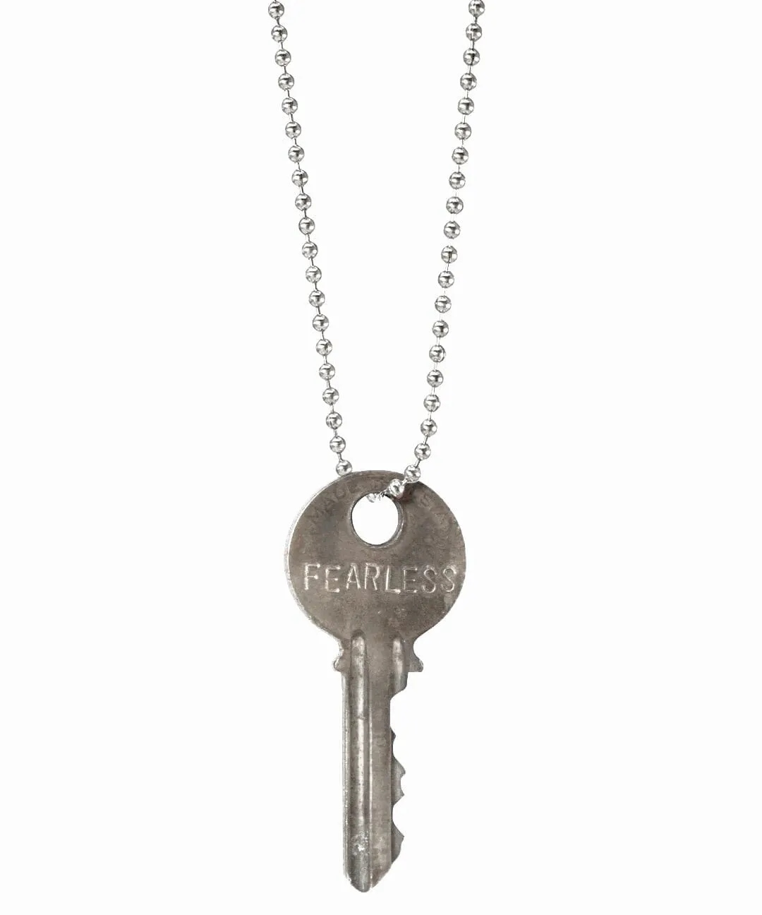 Vintage Classic Ball Chain Key Necklace