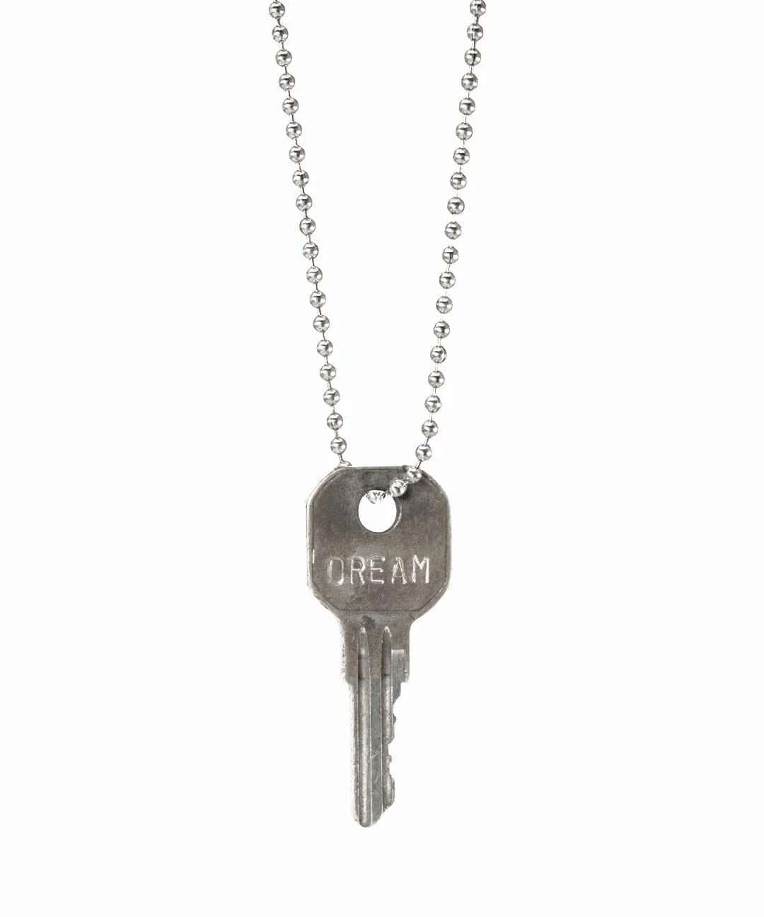 Vintage Classic Ball Chain Key Necklace