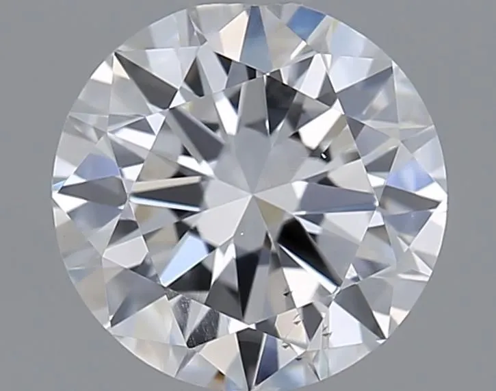 復古六爪單石訂婚戒指 - V14 With 1.0 Carat Round Shape Lab Diamond