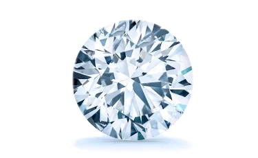 復古六爪單石訂婚戒指 - V14 With 1.0 Carat Round Shape Lab Diamond